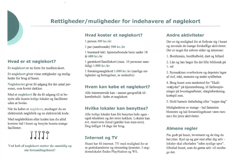 Nøglekort side 2